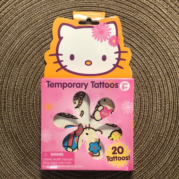 Hello Kitty Other Hello Kitty Temporary Tattoos Poshmark